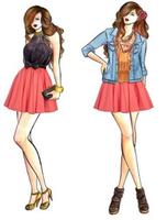 Sketch Fashion Design پوسٹر