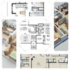 Sketch Plans For Houses icône