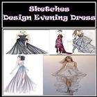 آیکون‌ Sketches Design Evening Dress