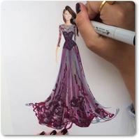 Sketches Design Evening Dresses 2018 imagem de tela 2