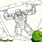 Best Iron Man Drawing Sketch simgesi