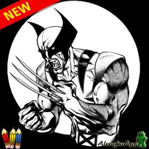 Sketsa Superhero Terbaik For Android Apk Download