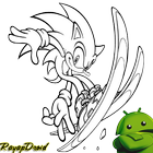 Best Drawing Sketch of Sonic Sketch icône