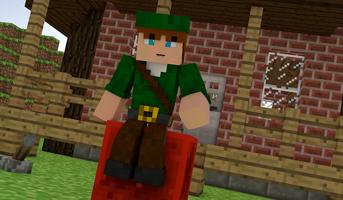 Skin Robinhood for Minecraft PE capture d'écran 1