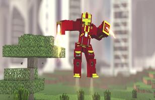 Ironman skin for Minecraft 2018 capture d'écran 3