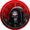 Skull Clock Widget