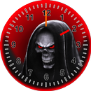 Skull Clock Widget APK