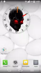 Descargar APK de Calavera Widget De Reloj