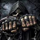 New Skull Grim Reaper Keyboard APK
