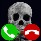 skull fake call icône