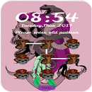 skull lock screen HD APK