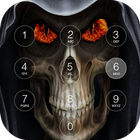 Skull Pattern Screen Lock PRO icon