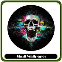 Skull Wallpaper Full HD Affiche