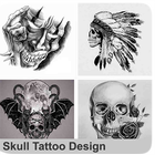 Skull Tattoo Design biểu tượng