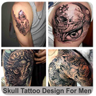 Skull Tattoo Design For Men icône