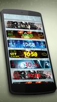 Skulls Weather Clock Widget screenshot 1