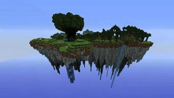 Sky Wars Atlantis map for Minecraft MCPE постер