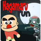 hagamaru run Cute indian cartoon game icône