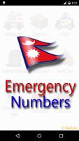 پوستر Nepal Emergency Numbers