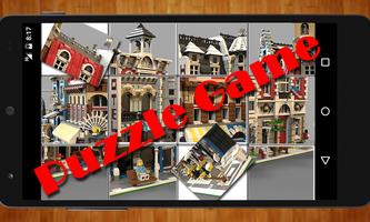 Sliding Puzzle My City Affiche