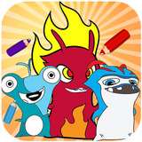 Slugs Coloring Game icon