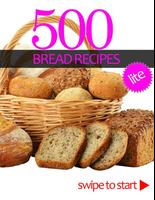 Delicious Bread Recipes Lite Plakat