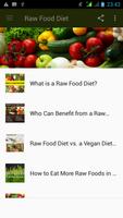 Raw Food Diet تصوير الشاشة 1