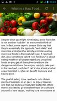 Raw Food Diet تصوير الشاشة 2