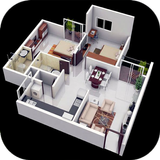 3D Small House Design icon