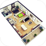 3D Small House Design icon