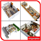 3D Small House Plans Idea ikona