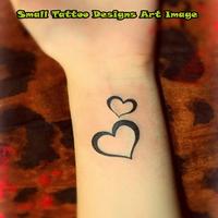 Petits dessins de tatouage art image Affiche