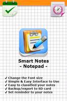 Smart Notes - Notepad Affiche