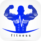 GYM Fitness Program Workout-icoon