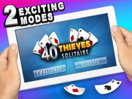 Forty Thieves Solitaire الملصق