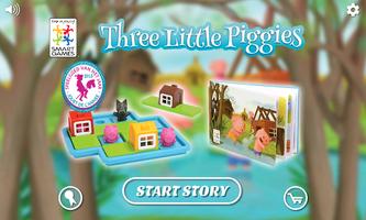 Three Little Piggies eBook ポスター