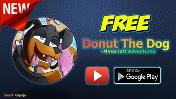 Donut The Dog - Minecraft Adventures โปสเตอร์