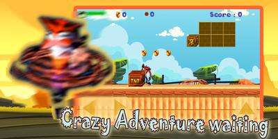 🦊 Crazy Crash Adventure poster