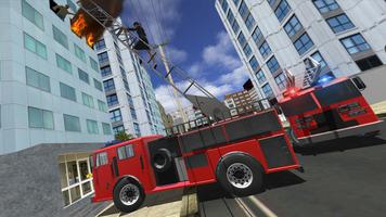 Firefighter: Simulator 3D Cartaz