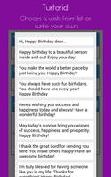 Birthday Card Maker capture d'écran 3