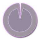 Polarizer Analog Clock: Purple APK