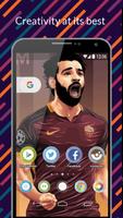 Mohamed Salah wallpaper 2018 постер