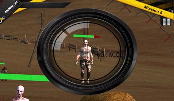Zombie Sniper Shooter 2017 capture d'écran 1