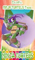 Turtles Coloring Pages for Mutant ninja hero 截图 1