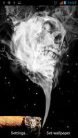 Smoking Skull Live Wallpaper capture d'écran 3