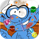 Amazing Smurf Skin Doctor Game-icoon