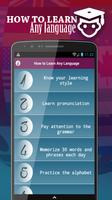 How to Learn Any Language Fast capture d'écran 1