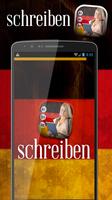 Schreiben lernen deutsch โปสเตอร์