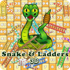 Snake and Ladder 3D Game - Sap Sidi Game icône