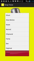 Snap Voice - Change My voice capture d'écran 3